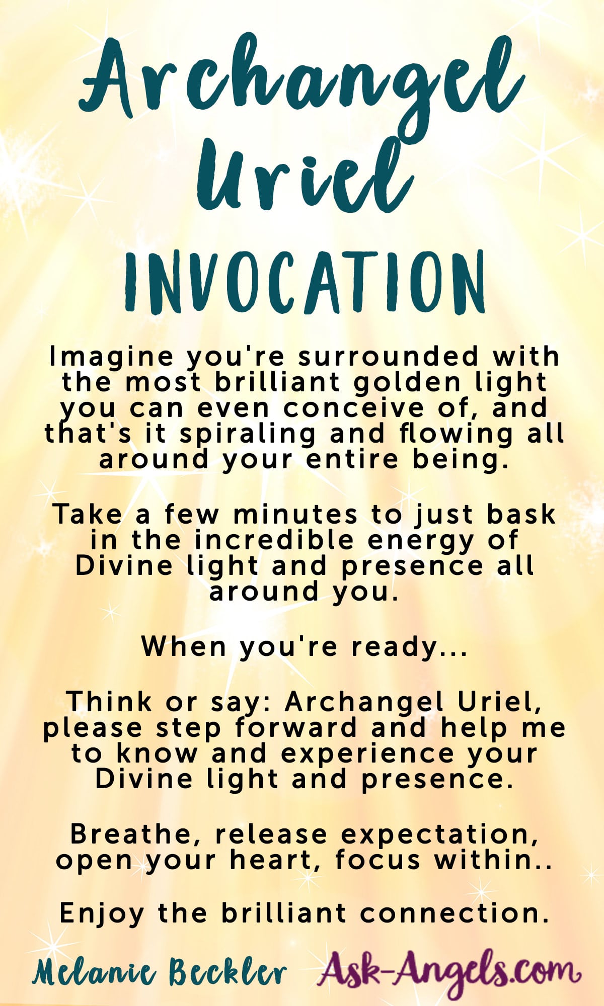 Archangel Uriel Invocation