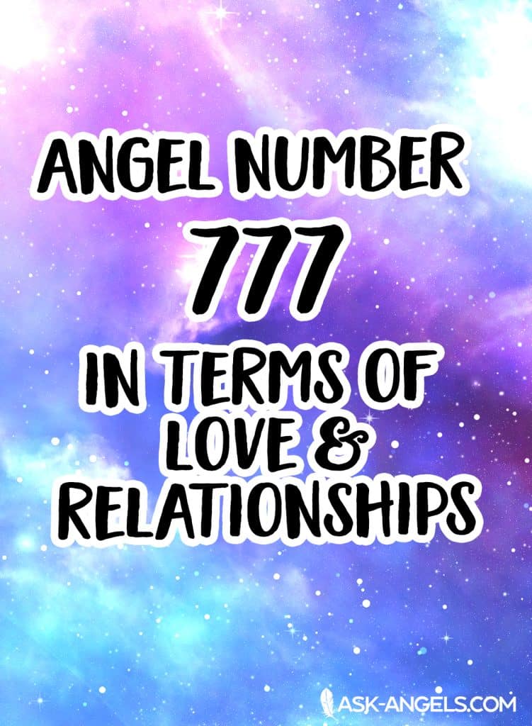 777 angel number love