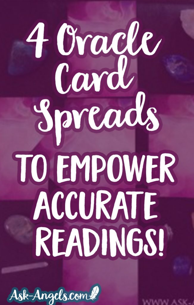 Learn 4 Oracle Card Spreads to empower accurate card readings every time!