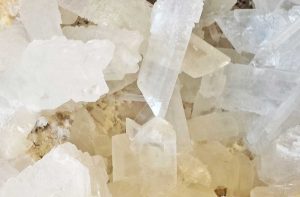 selenite crystals