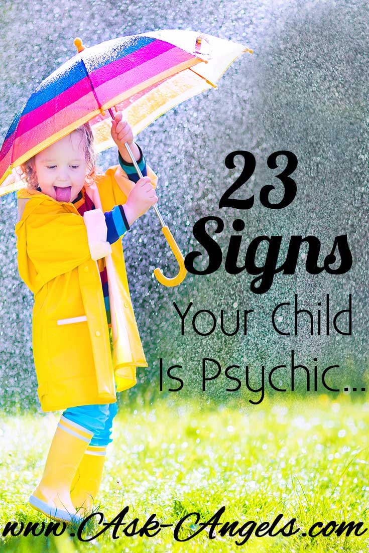 Signs Your Child is Psyhic