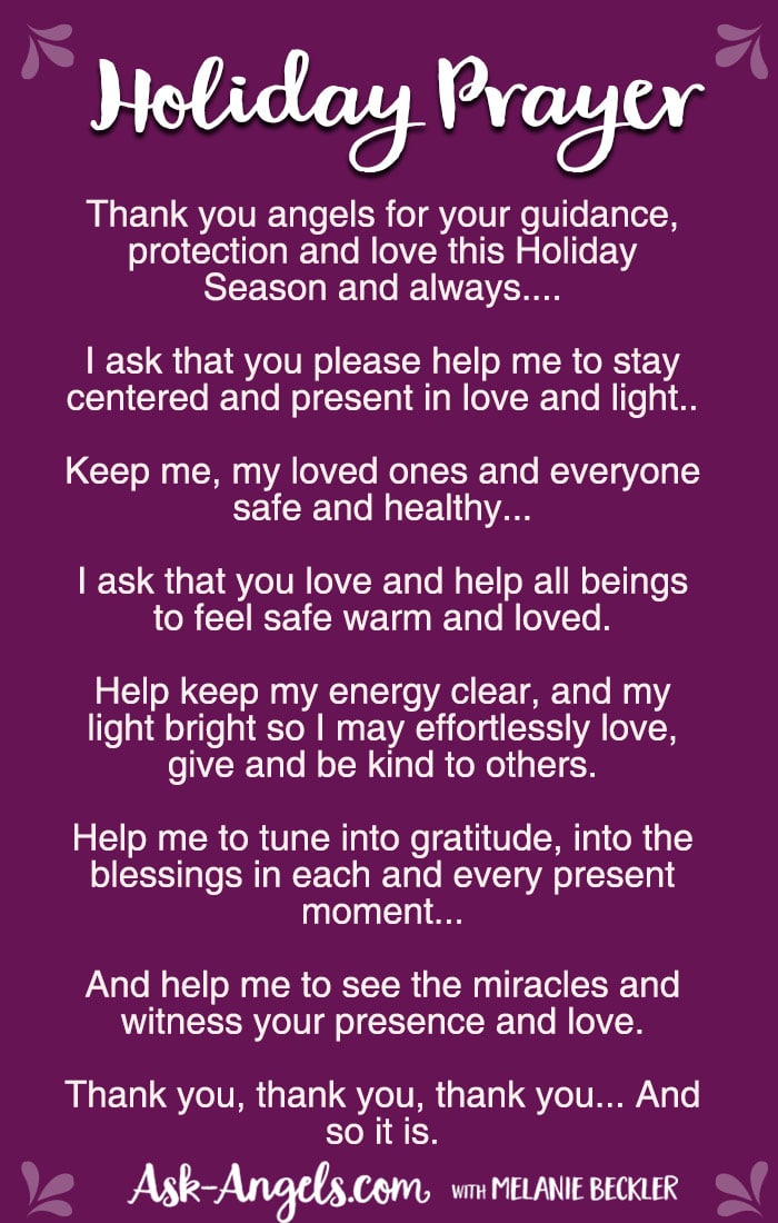 Holiday Prayer