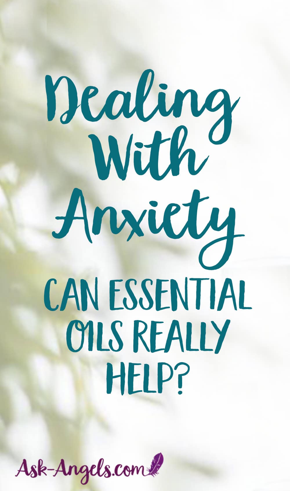 Essential Oils for Anxiety