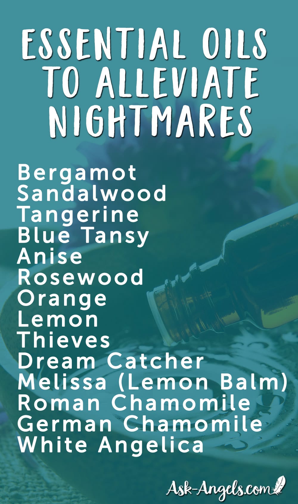 Essential Oils to Alleviate Nightmares