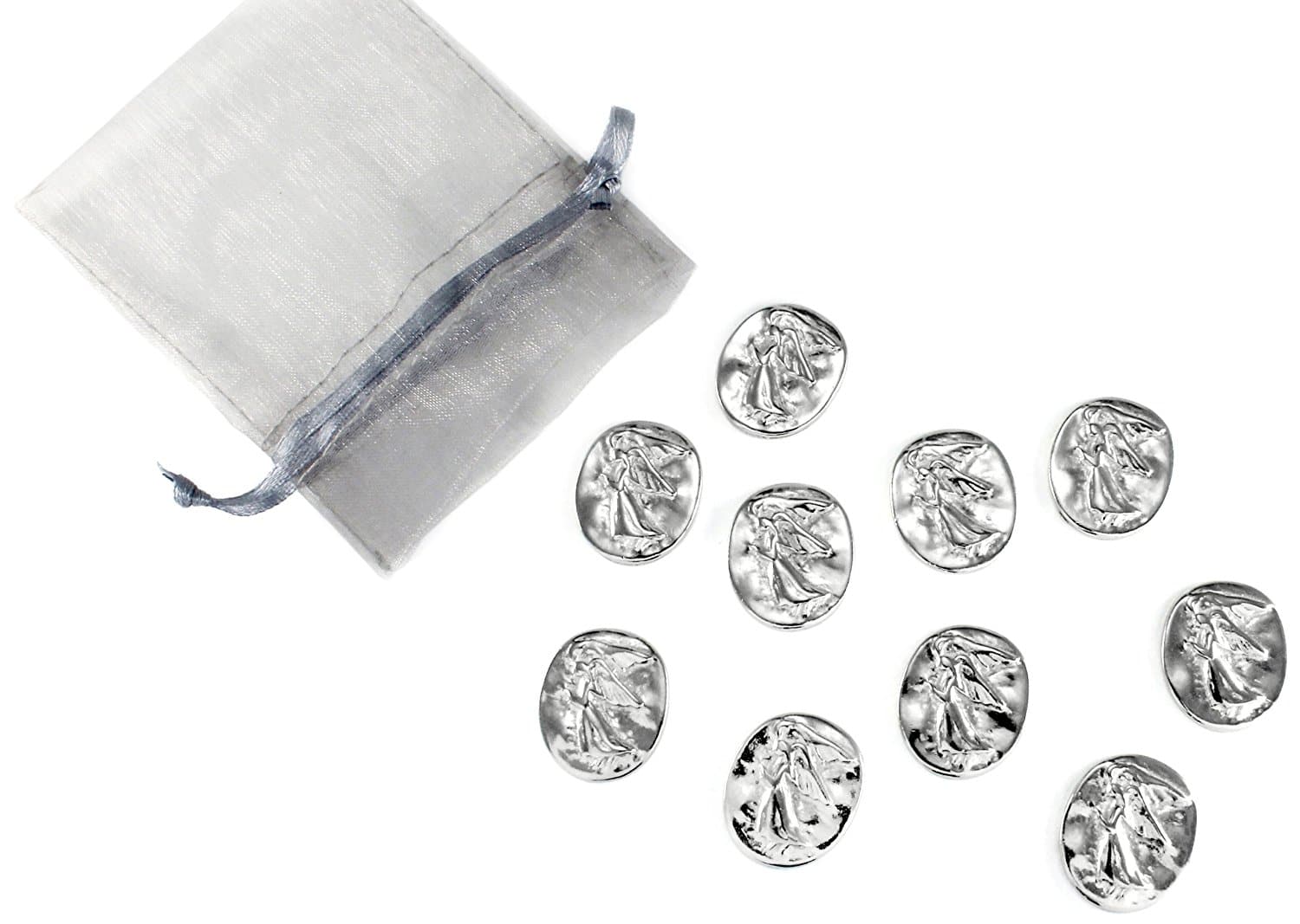 Pewter Angel Tokens