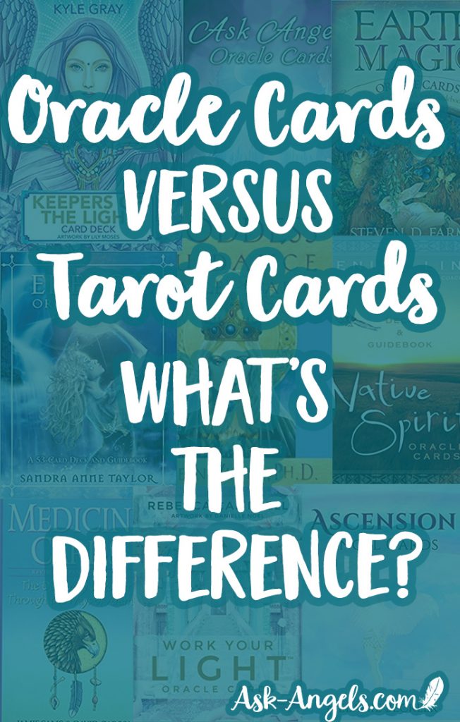 Oracle vs Tarot Cards, what's the difference between these two types of divination decks? #tarot #oraclecards