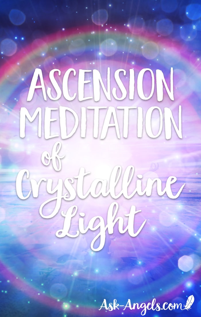 You're going to love this incredible high vibrational ascension meditation that guides you through a powerful energy clearing and crystalline asccension activation so you can shine and embody your highest light. #ascension #meditation #crystalline