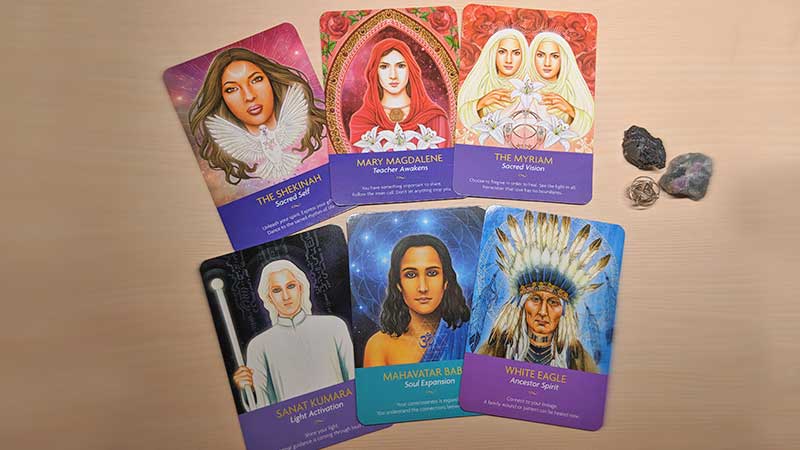 Keepers of the Light Oracle Card Images
