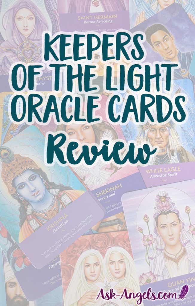 Keepers of the Light Oracle Cards Review. Is this the Oracle Deck for you? #oraclecards