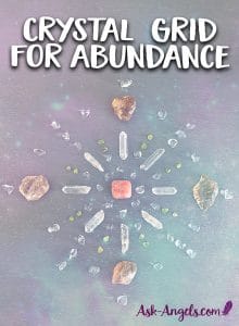 Crystal Grid for Abundance - How to make a powerful crystal grid!