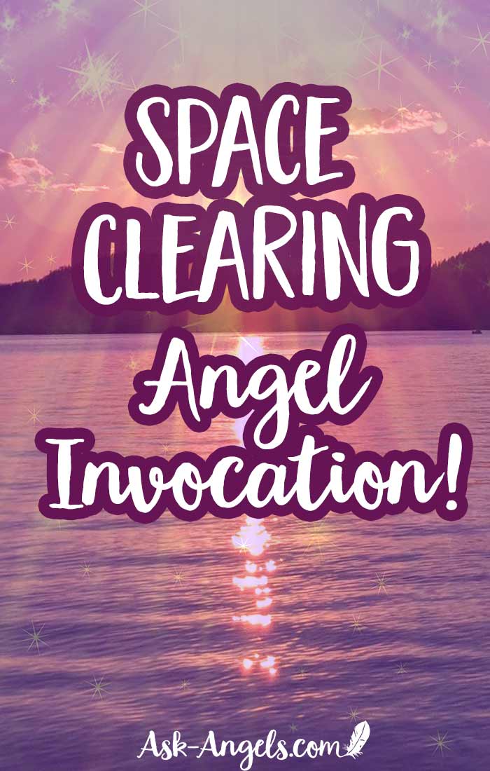A short and powerful Space Clearing Invocation that calls upon real angels to clear your space, raise your vibration, and shift your energy fast! Simply relax and listen or repeat the words...