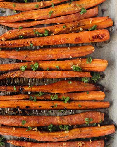 Balsamic Roasted Carrots