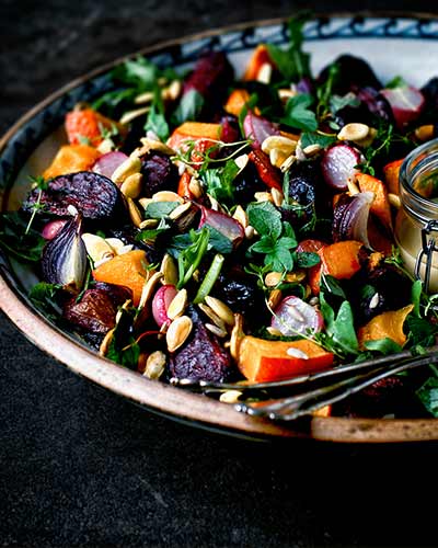 Pumpkin Salad from Bowls of Goodness