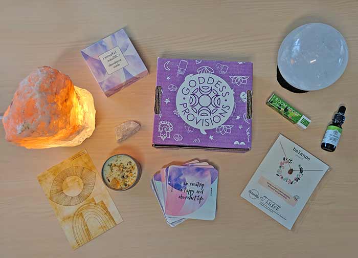 Goddess Provisions Review - Manifest Abundance Box 2019