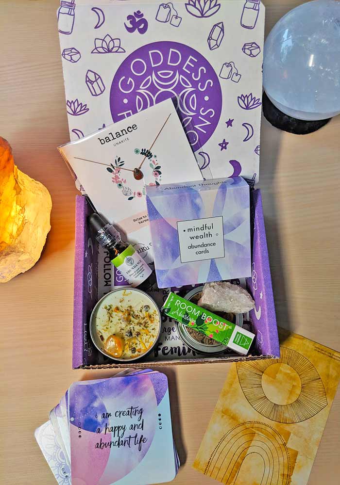 Look inside the Goddess Provisions Box in the Complete Review.