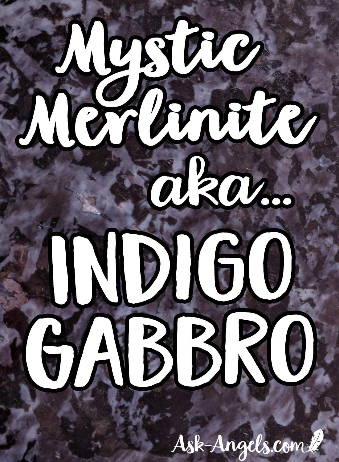 Indigo Gabbro aka Mystic Merlinite