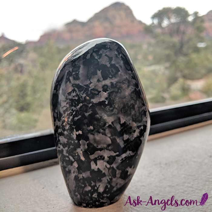 Indigo Gabbro - Crystal for Traveling