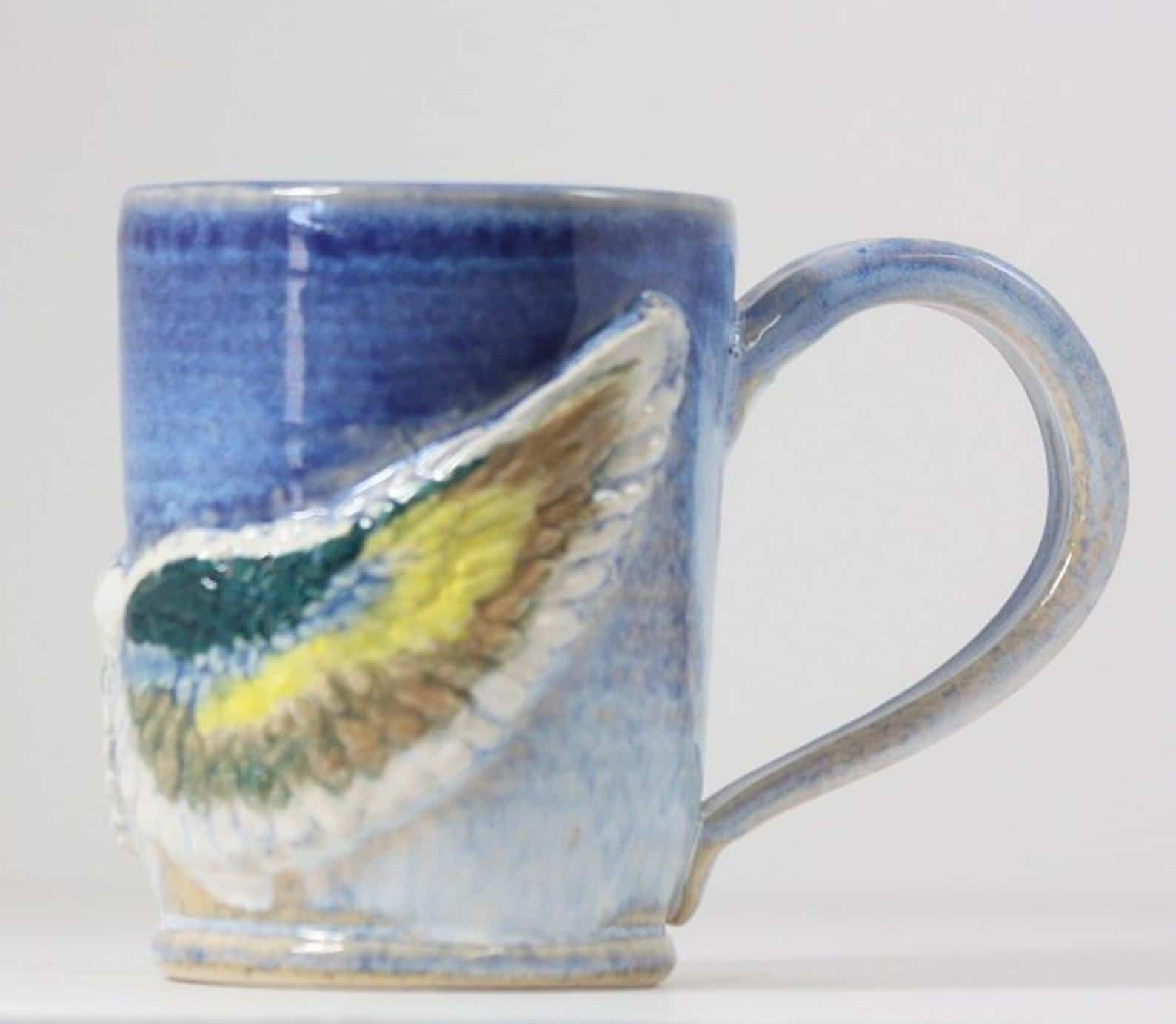 Handmade Angel Wing Mug