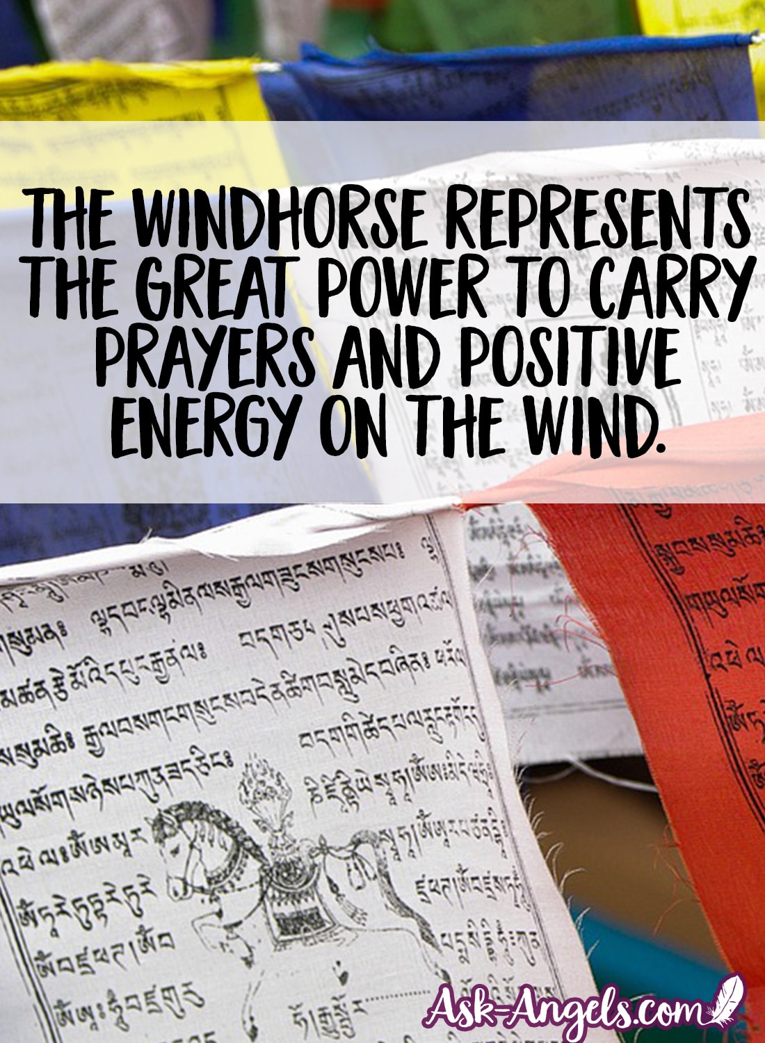 Tibetan Prayer Flags Meaning- The Windhorse