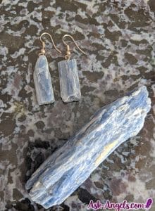 Blue Kyanite Earrings