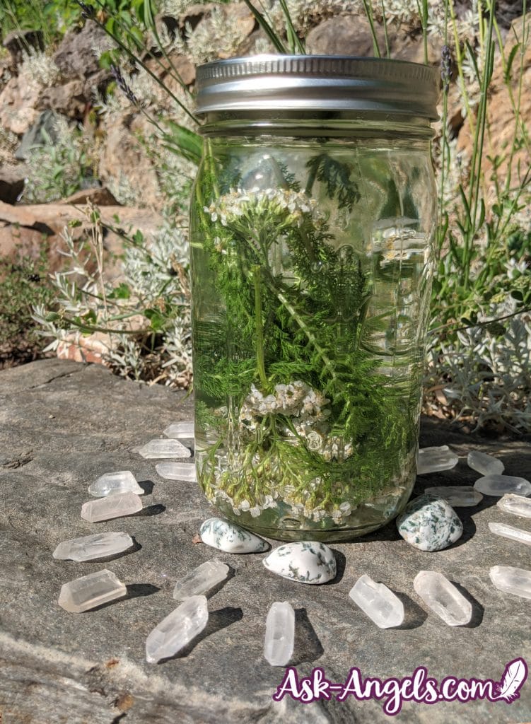 Crystal Charged Herbal Sun Tea