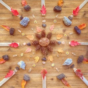 Autumn Crystal Grid