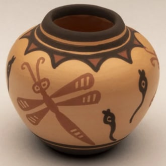 Water Symbols Petite Olla Pot by Carlos Laate